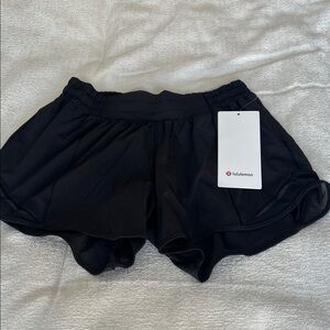 lululemon athletica Women's Classic Black Athletic Shorts